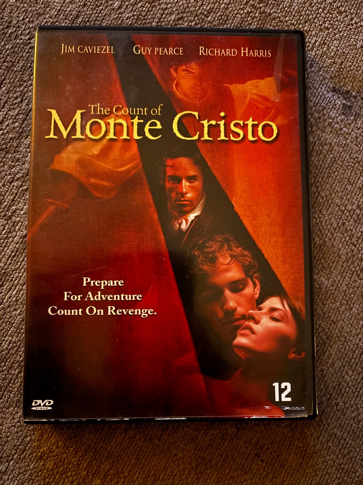 The Count of Monte Cristo DVD - Avontuur & Romantiek, Historisch of Kostuumdrama, Nederlands, Ophalen of Verzenden, Vanaf 12 jaar