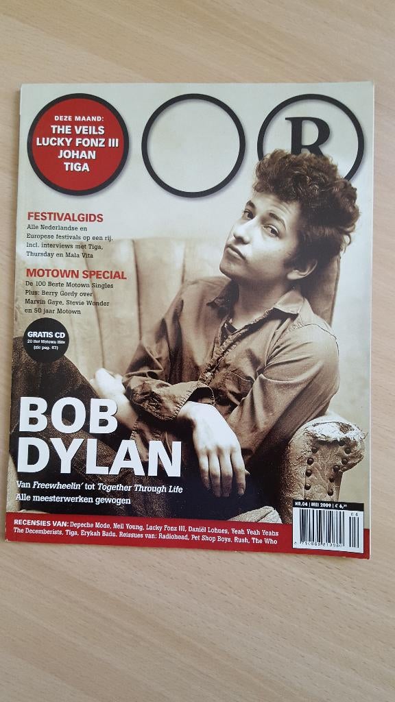 OOR Mei 2009 Bob Dylan Special muziektijdschrift, Ophalen of Verzenden, Zo goed als nieuw, Muziek, Film of Tv