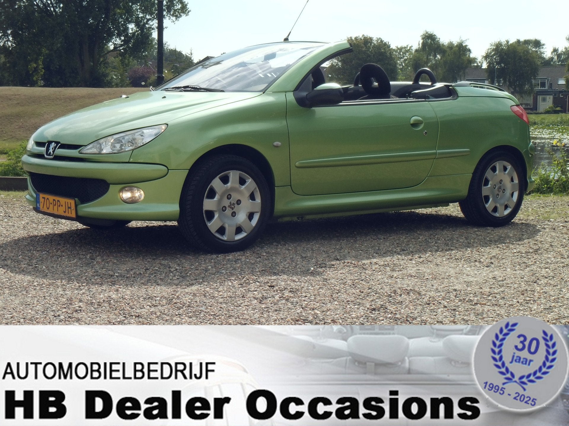 Peugeot 206 CC 1.6-16V - Airco (bj 2004), Auto's, Voorwielaandrijving, Stof, Gebruikt, 4 cilinders