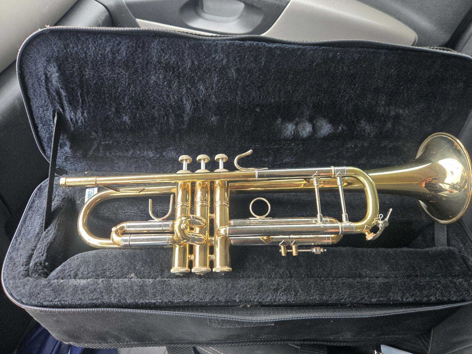 Mooie Bach trompet Stradivarius model 25, Ophalen of Verzenden, Gebruikt, Bes-trompet