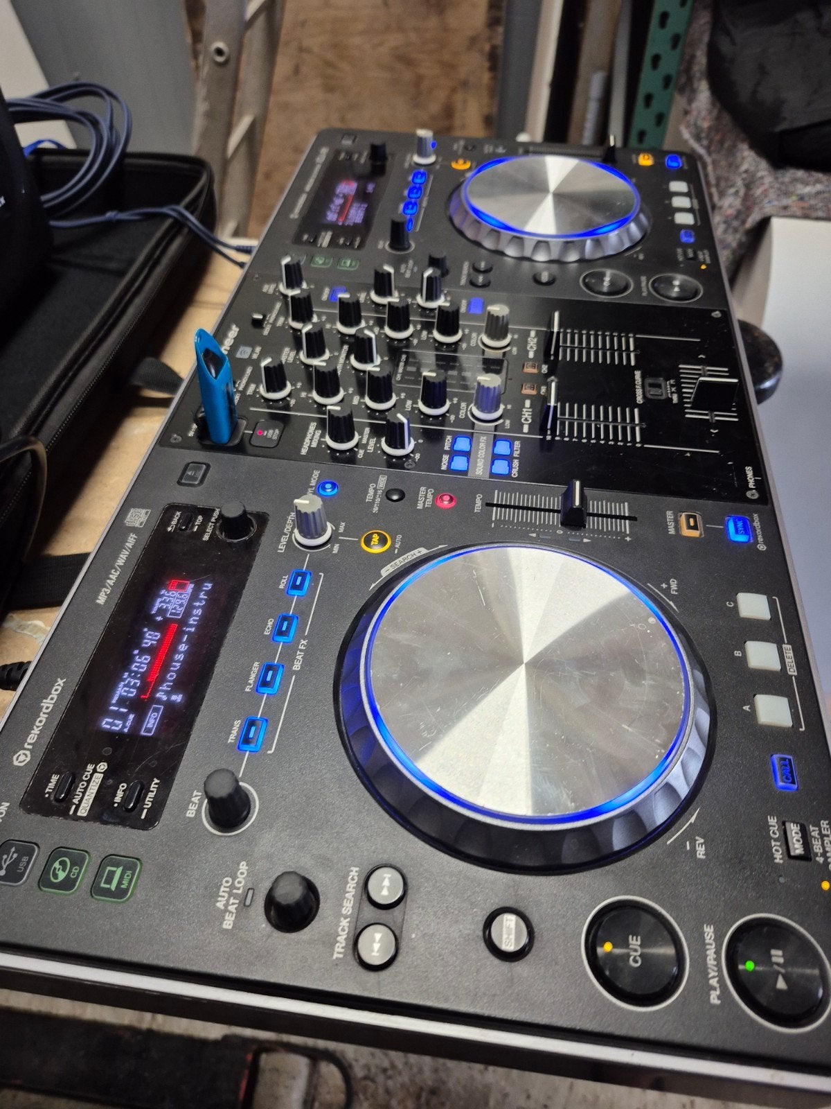 Pioneer XDJ-R1 DJ-set met Magma draagtas, Ophalen of Verzenden, Gebruikt, Pioneer