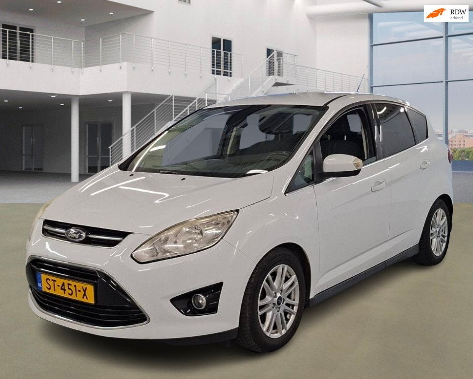 Ford C-Max 1.0 Ambiente NAVI PSENSOR CRUISE 2 X SLEUTELS, Auto's, Ford, Voorwielaandrijving, Euro 5, 101 pk, Gebruikt
