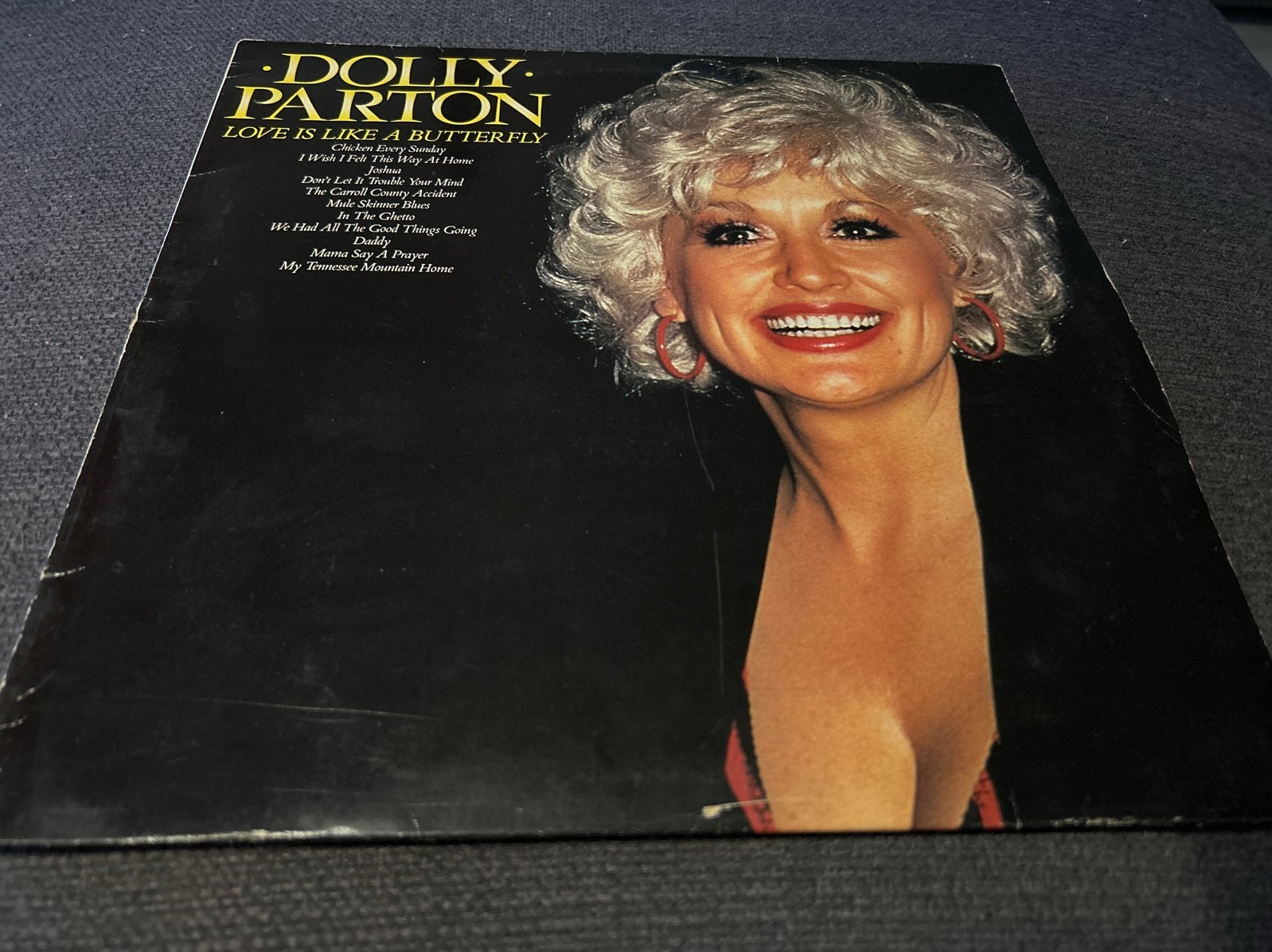 Lp Dolly Parton - Love Is Like A Butterfly, Ophalen of Verzenden, Gebruikt, 12 inch, Country