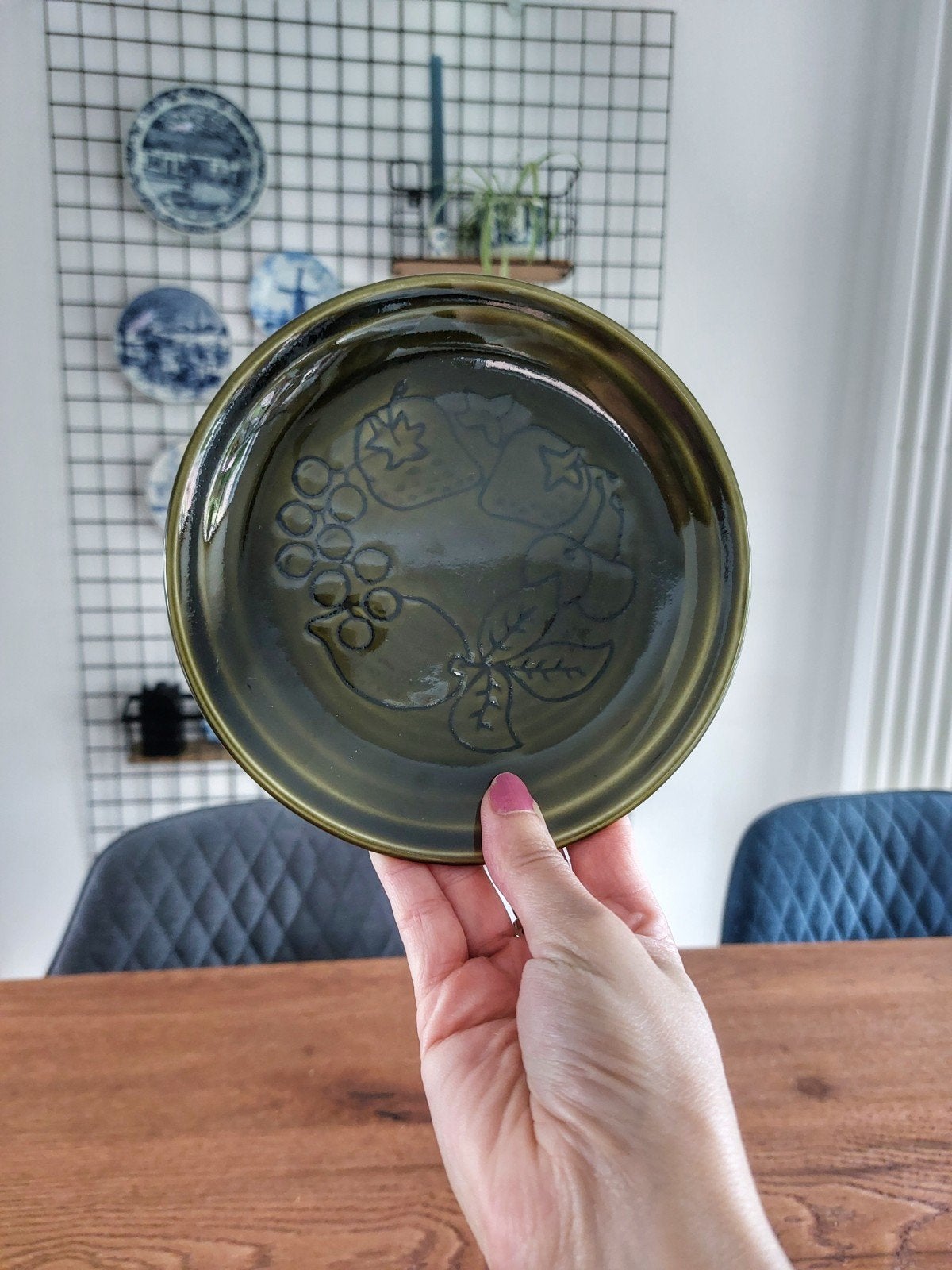 5 vintage bordjes van Goedewaagen, Ophalen of Verzenden