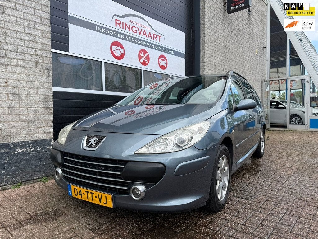 Peugeot 307 Break 1.6-16V Premium Met 1 JAAR APK automaat, Auto's, Peugeot, Gebruikt, 680 kg, 4 cilinders, Origineel Nederlands