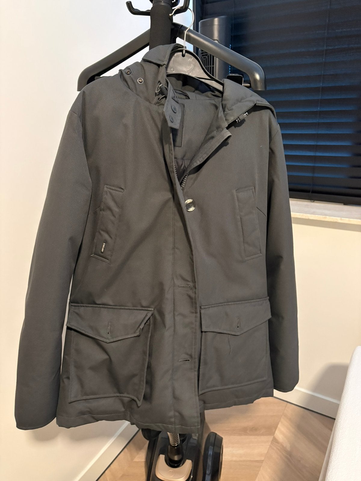 Airforce damesjas in nieuwstaat, Ophalen of Verzenden, Zo goed als nieuw, Maat 36 (S), Grijs