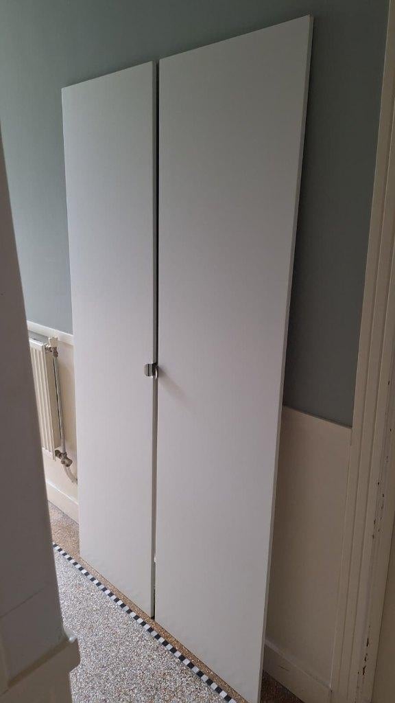 2 IKEA deuren PAX kast FORSAND 50x195 cm, Ophalen, Gebruikt, 50 tot 100 cm, Minder dan 25 cm
