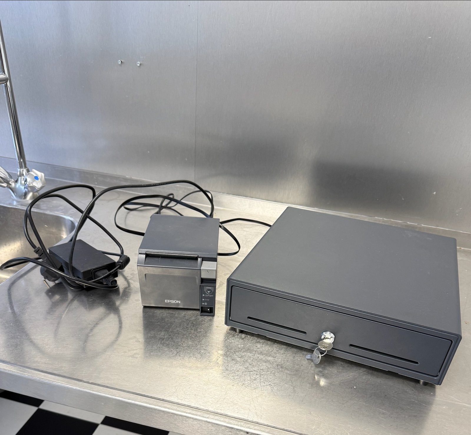 Epson TM-T70II Bonprinter met Metapace K-2 Kassalade, Overige typen, Ophalen, Zo goed als nieuw, Overige merken