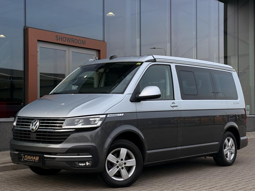 Volkswagen T6 California Ocean Edition | Trekhaak afn. | Win, Caravans en Kamperen, Automaat, Buscamper of Camperbus, Dahab Auto's
