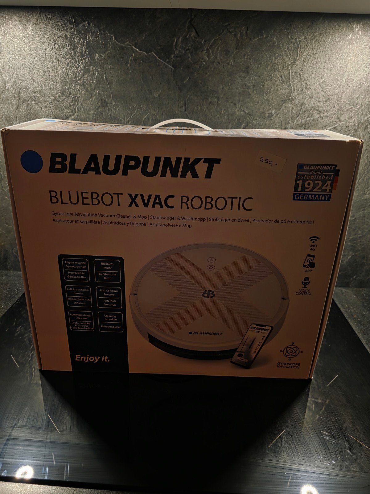 Nieuwe Blaupunkt Bluebot Xvac Robotic stofzuiger, Ophalen of Verzenden, Nieuw, Robotstofzuiger