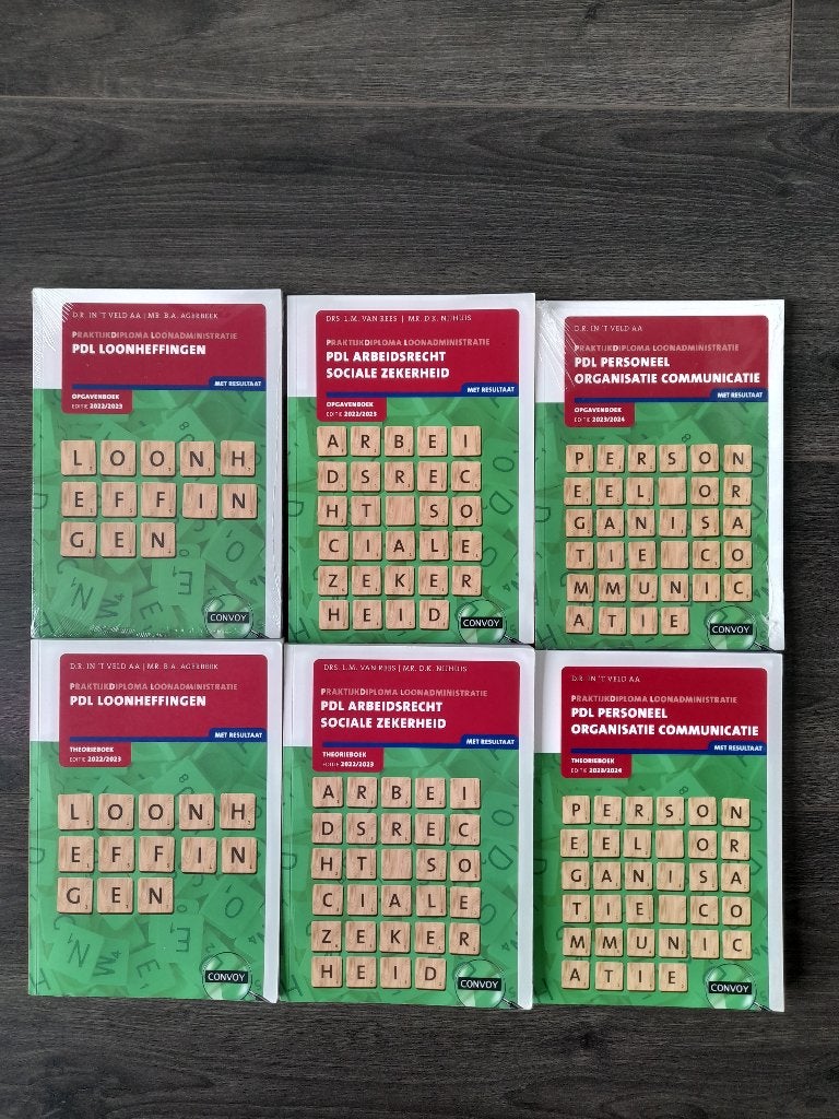Boeken Praktijkdiploma Salarisadministratie PDL, Ophalen of Verzenden, Beta, Zo goed als nieuw, MBO