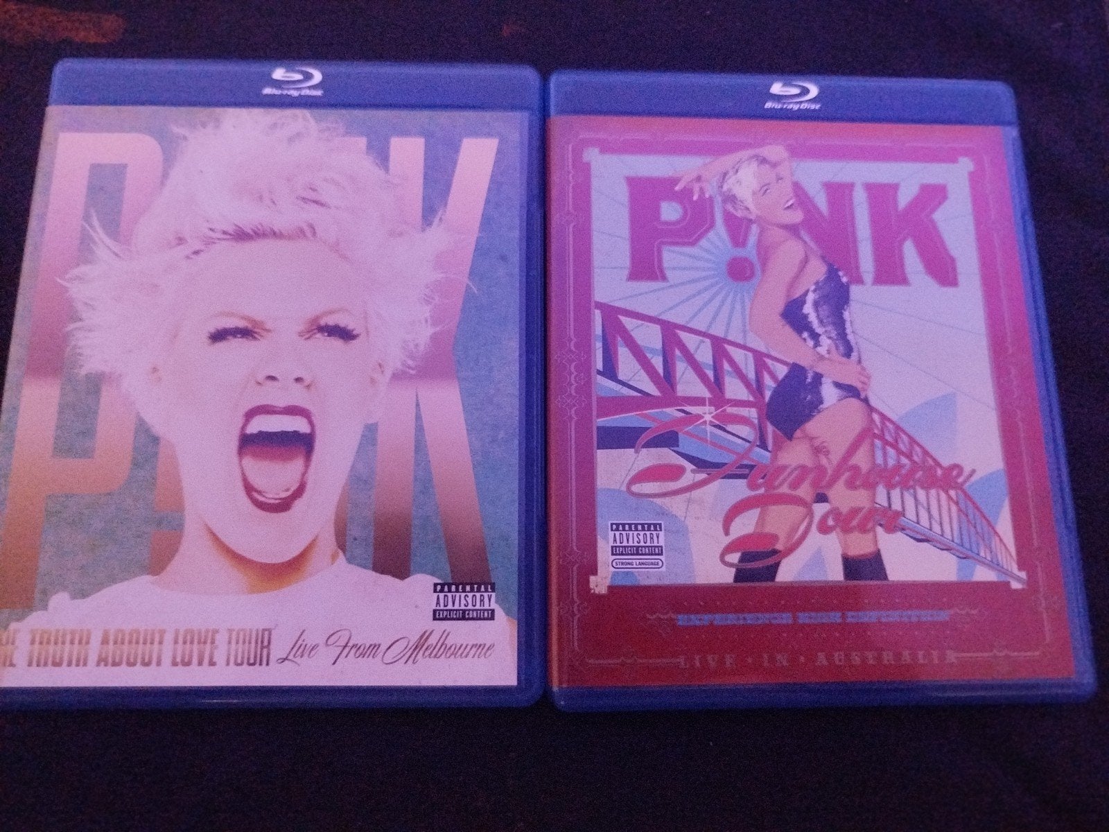 PINK LIVE  TRUTH ABOUT LOVE + FUNHOUSE TOUR BLU RAY, Muziek en Concerten, Engels, Alle leeftijden, Ophalen of Verzenden