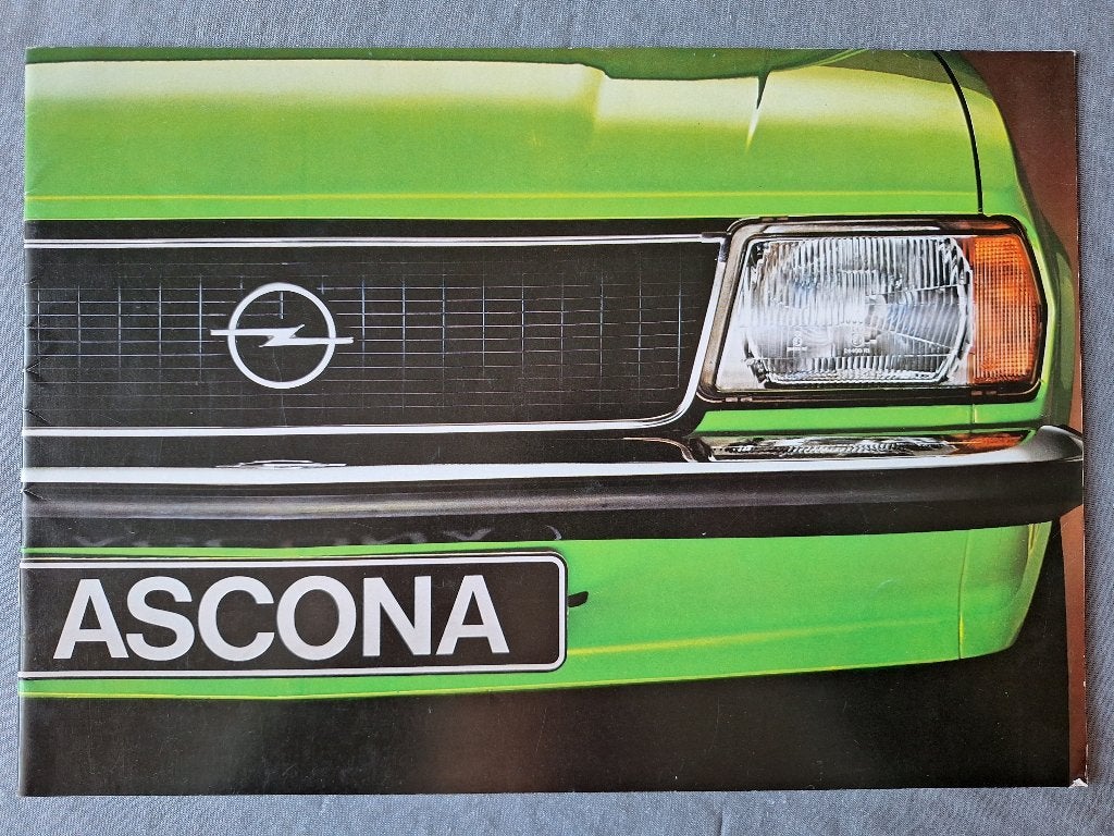 Brochure OPEL ASCONA (B) - 1977 NL, Verzenden, Zo goed als nieuw, Opel
