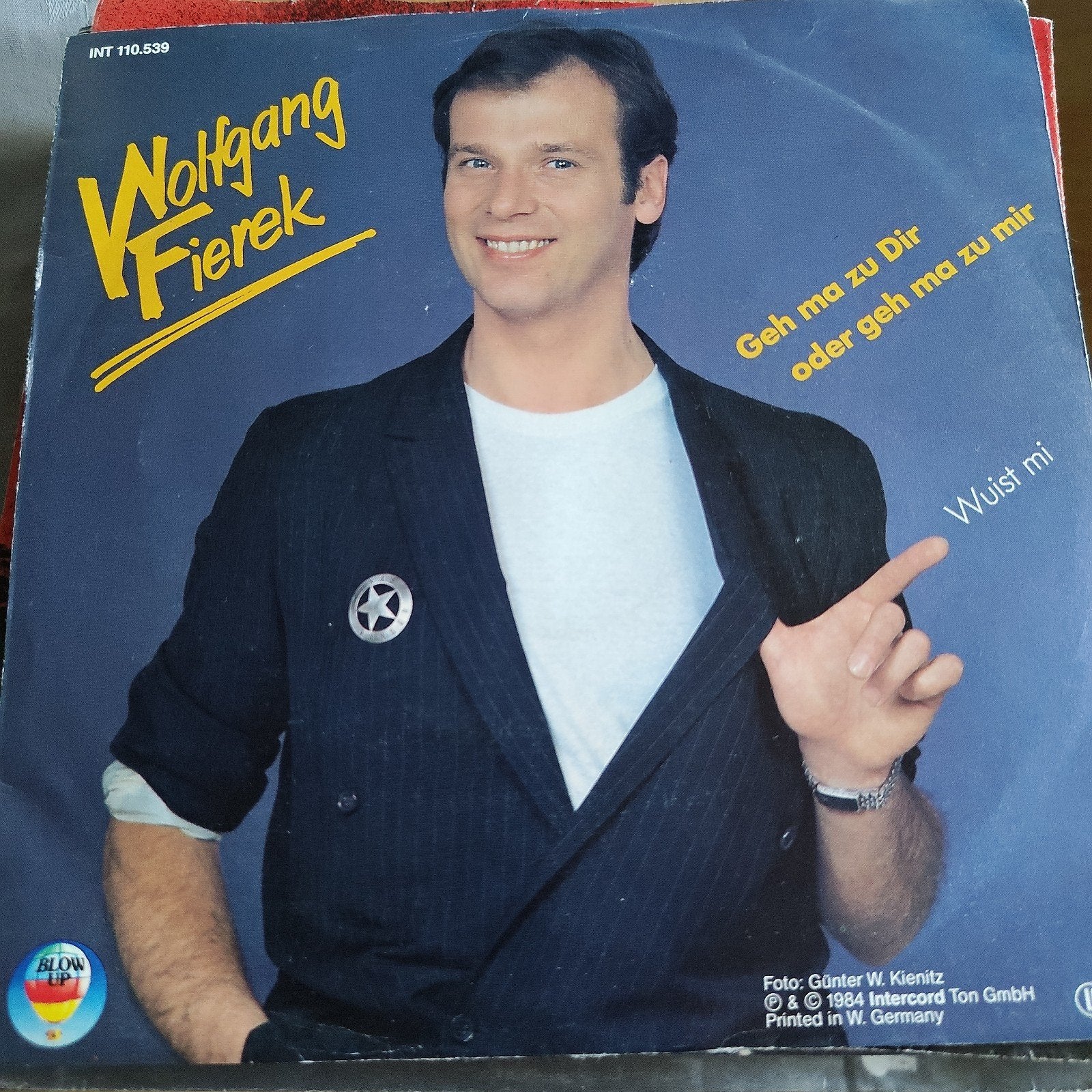 Wolfgang Fierek - Geh ma zu Dir / Wuist mi (Single), Ophalen of Verzenden, Gebruikt, 7 inch