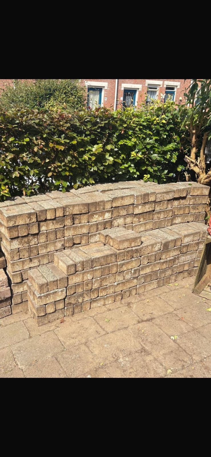 Klinkers, Tuin en Terras, Ophalen, Zo goed als nieuw, Beton, Klinkers
