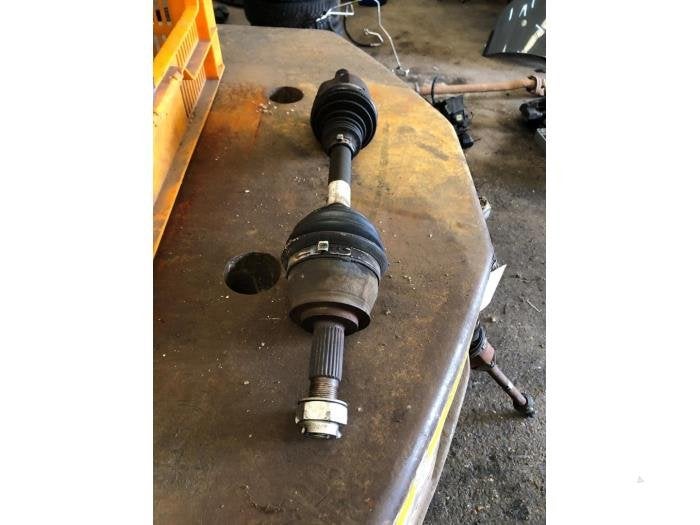 Aandrijfas links-voor van een Fiat 500 Abarth, Gebruikt, -, -, -
