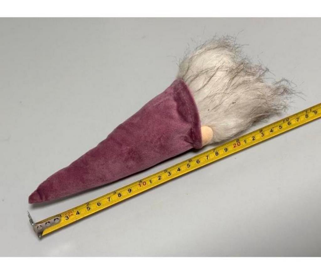 Gnoom kerstmis kabouter met puntmuts en baard 27cm hoog, Ophalen of Verzenden, Zo goed als nieuw, H, H