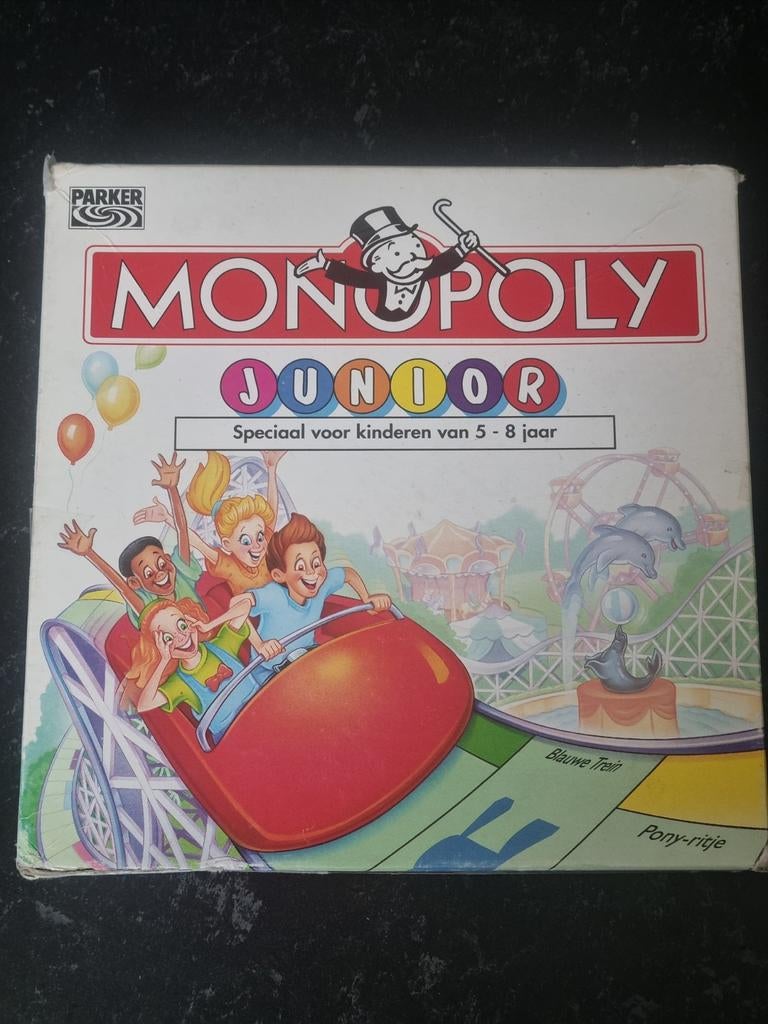 Monopoly Junior Bordspel - Speciaal voor kinderen, Hobby en Vrije tijd, Gezelschapsspellen | Bordspellen, Een of twee spelers