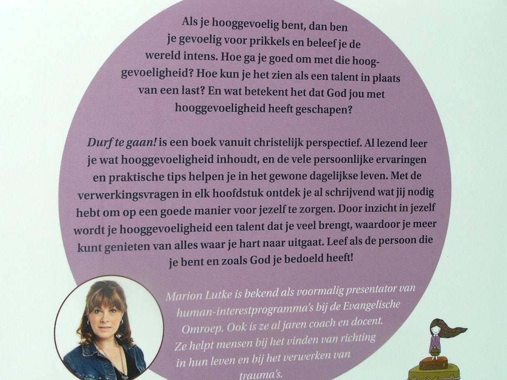 Marion Lutke - Durf te gaan (hooggevoeligheid als talent), Ophalen of Verzenden, Zo goed als nieuw, Christendom | Katholiek