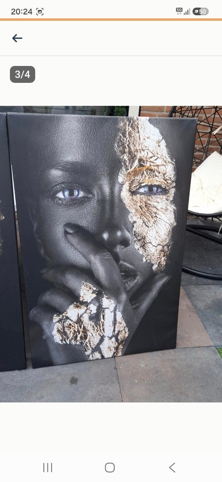 Schilderijen, Ophalen, Zo goed als nieuw, Schilderij, 75 tot 100 cm