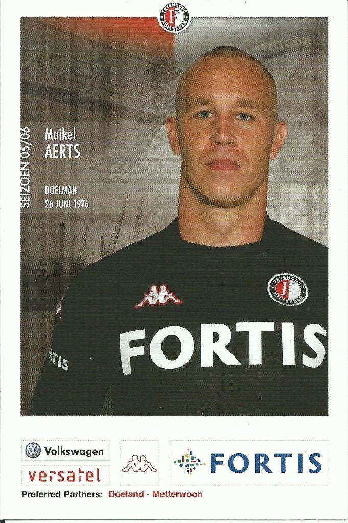 2005-2006 fotokaarten spelers Feyenoord 23 x, Ophalen of Verzenden, Zo goed als nieuw, Feyenoord, Spelerskaart