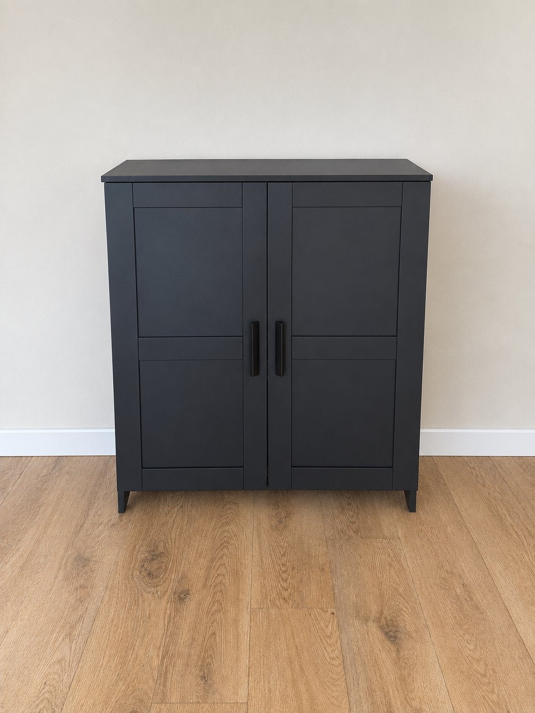 Zwart ikea kastje, Ophalen, 50 tot 100 cm, Zo goed als nieuw, Minder dan 100 cm