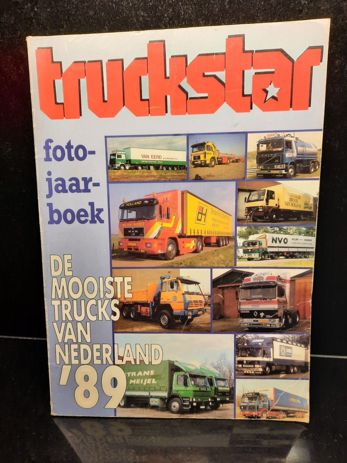 truckstarfoto jaarboek 1989, Ophalen of Verzenden, Zo goed als nieuw