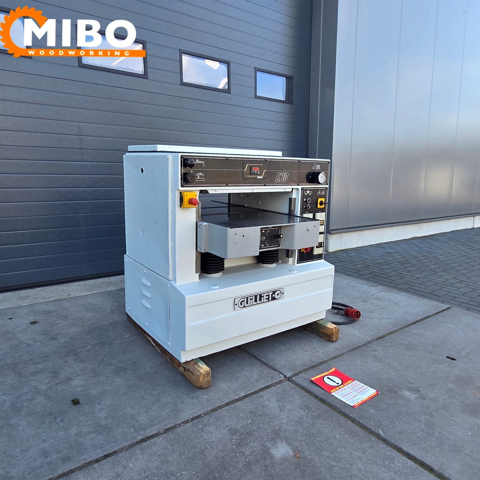 Guilliet vandiktebank 630mm x 300mm schaafbank **tersa*, Ophalen of Verzenden, Zo goed als nieuw, Elektrisch