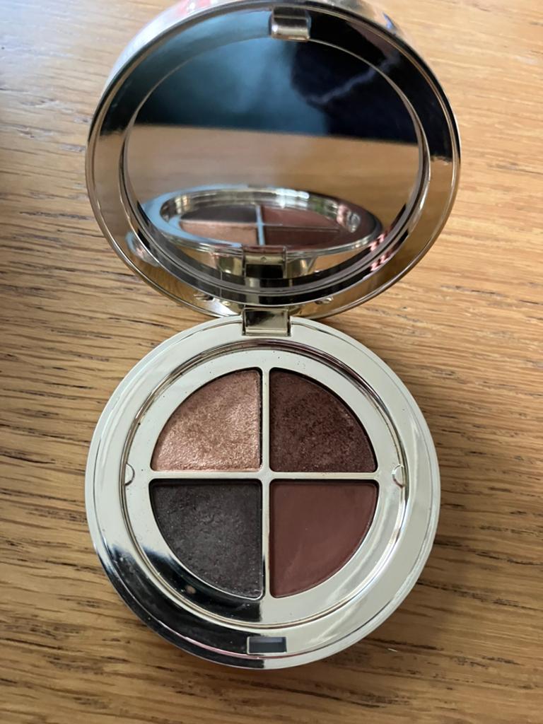 Clarins oogschaduw 10 Maple gradation Ombre 4 Couleurs, Gebruikt, Ophalen of Verzenden, Make-up, Overige kleuren