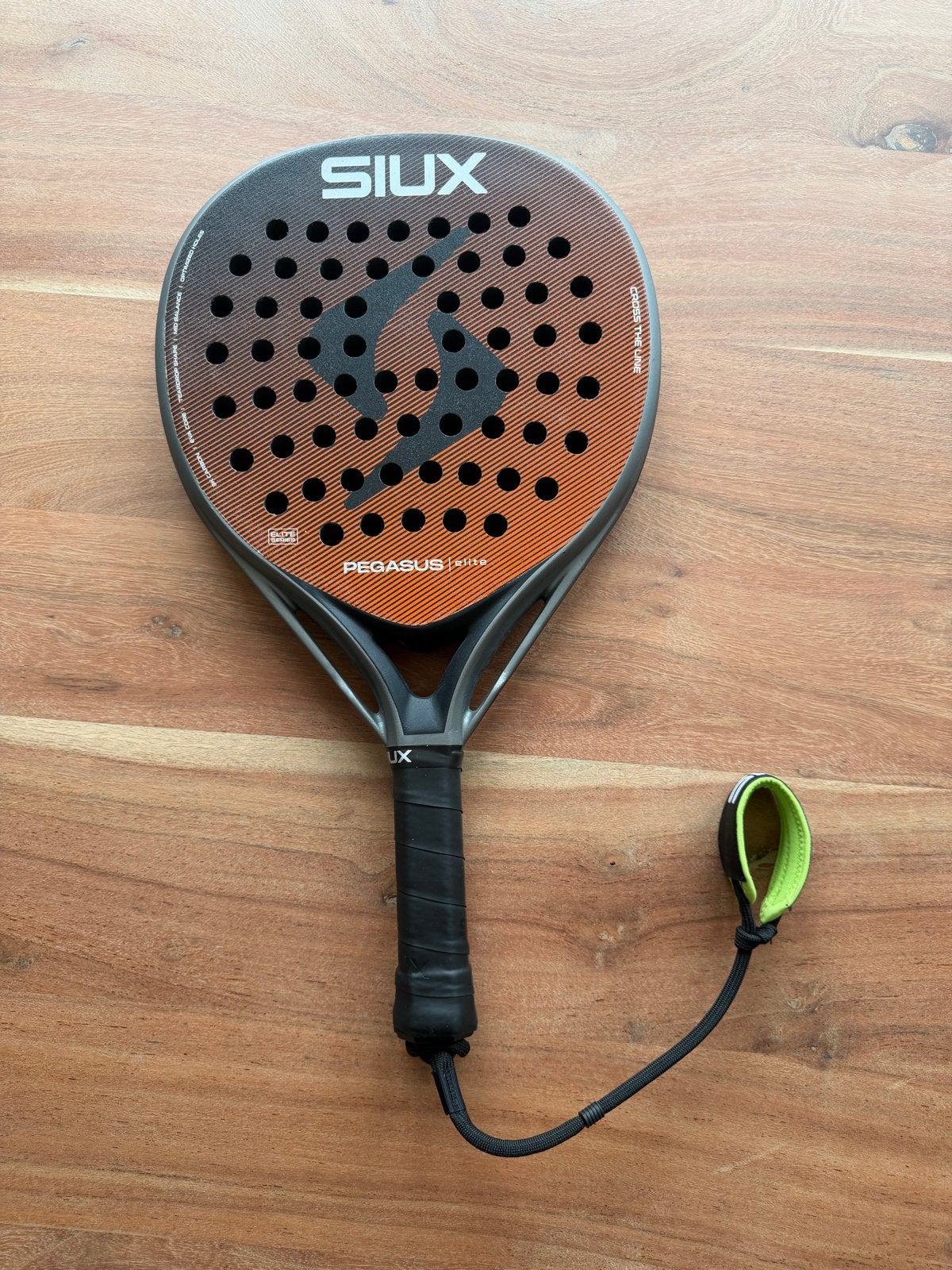 Siux Pegasus Elite Padelracket - Zo goed als nieuw, Sport en Fitness, Padel, Ophalen of Verzenden, Zo goed als nieuw, Padelracket
