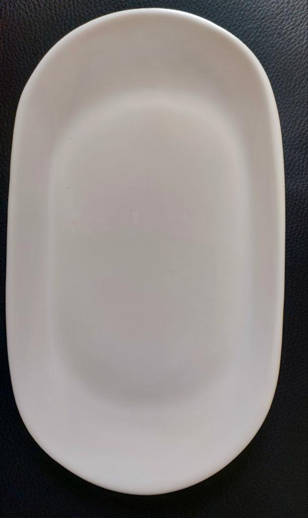 Ovale schaal Regina Gouda Holland, wit aardewerk, Huis en Inrichting, Keuken | Servies, Ophalen, Overige stijlen, Aardewerk, Schaal of Schalen