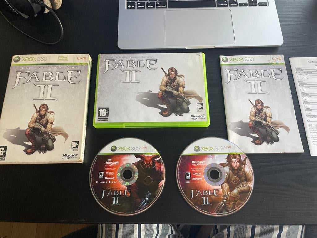Fable II Limited Collector's Edition Xbox 360, Spelcomputers en Games, 1 speler, Ophalen of Verzenden, Zo goed als nieuw, Role Playing Game (Rpg)