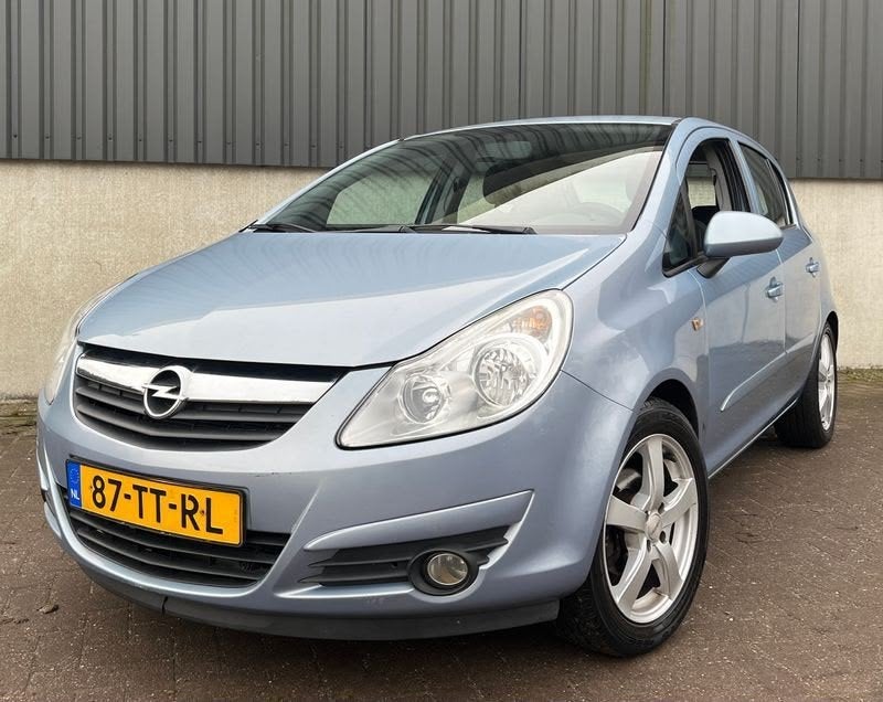 Opel Corsa 1.4 16V 5D 2007 Blauw, Auto's, Opel, Particulier, Corsa, Airbags, Airconditioning, Centrale vergrendeling, Elektrische ramen