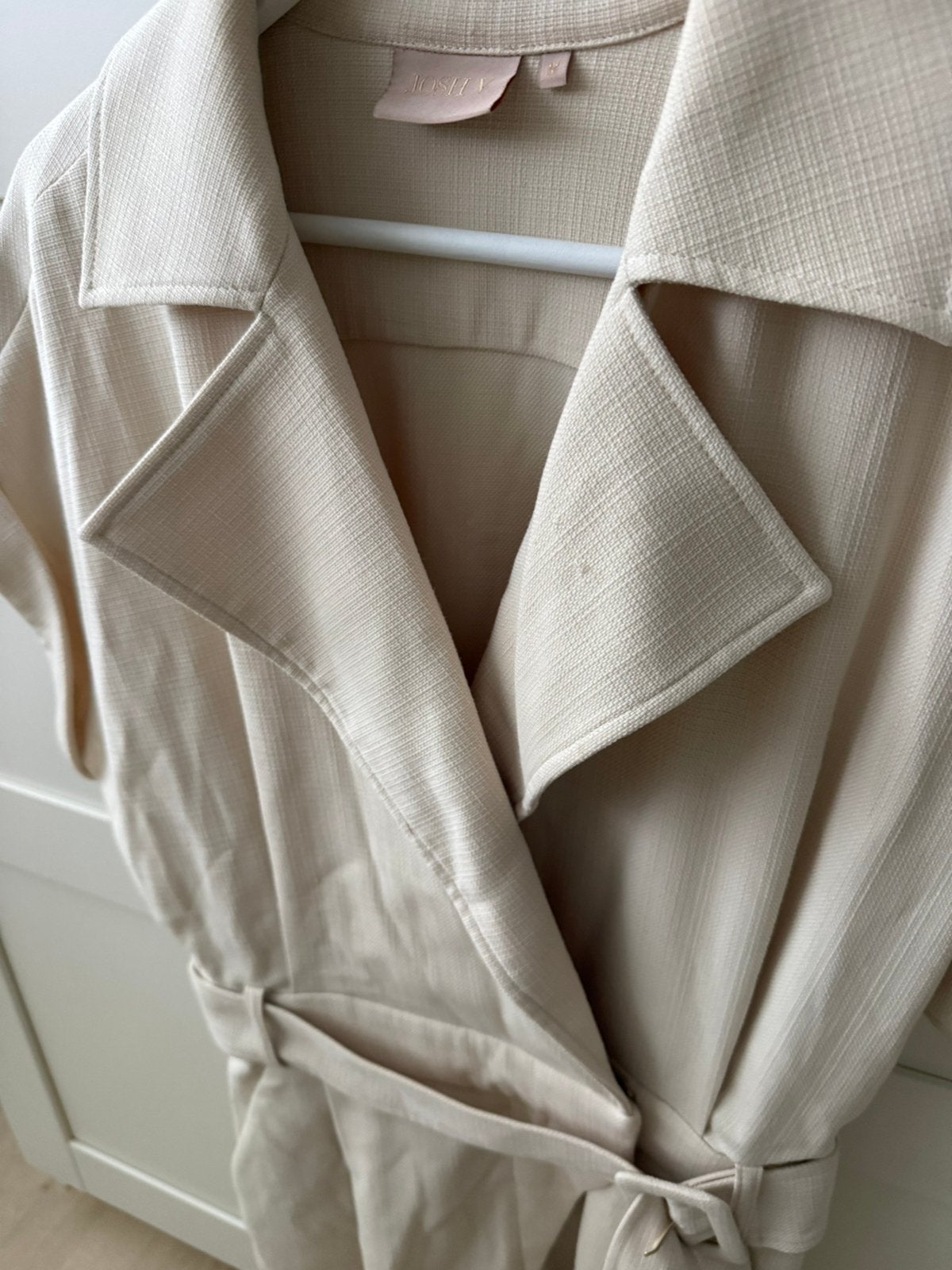 Lichtgele/ beige playsuit/ jumpsuit van Josh V, Ophalen of Verzenden, Gedragen, Maat 38/40 (M), Beige