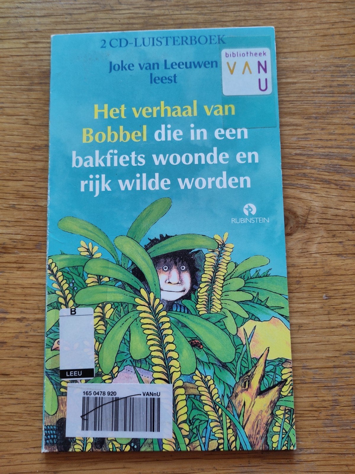 Luisterboek:Het verhaal van Bobbel die in een bakfiets woond, Ophalen of Verzenden, Joke van Leeuwen, Cd, Kind