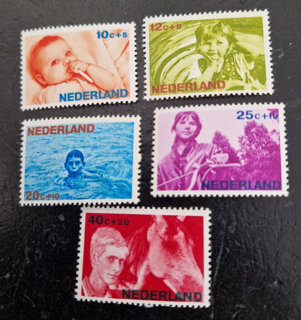 Nederland 1966 - nvph 870-874  - Kinderpostzegels  BBK, Postzegels en Munten, Postzegels | Nederland, Ophalen of Verzenden, Na 1940
