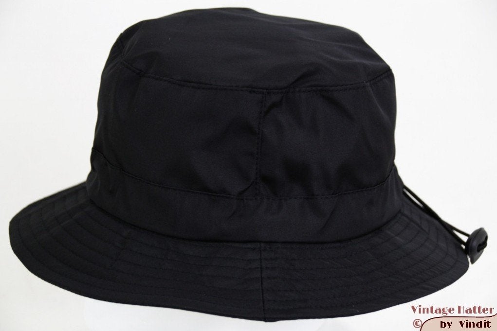 Vissershoed regen resistent zwart met koord 58, 59 en 60 new, Ophalen of Verzenden, Nieuw, One size fits all, Hoed