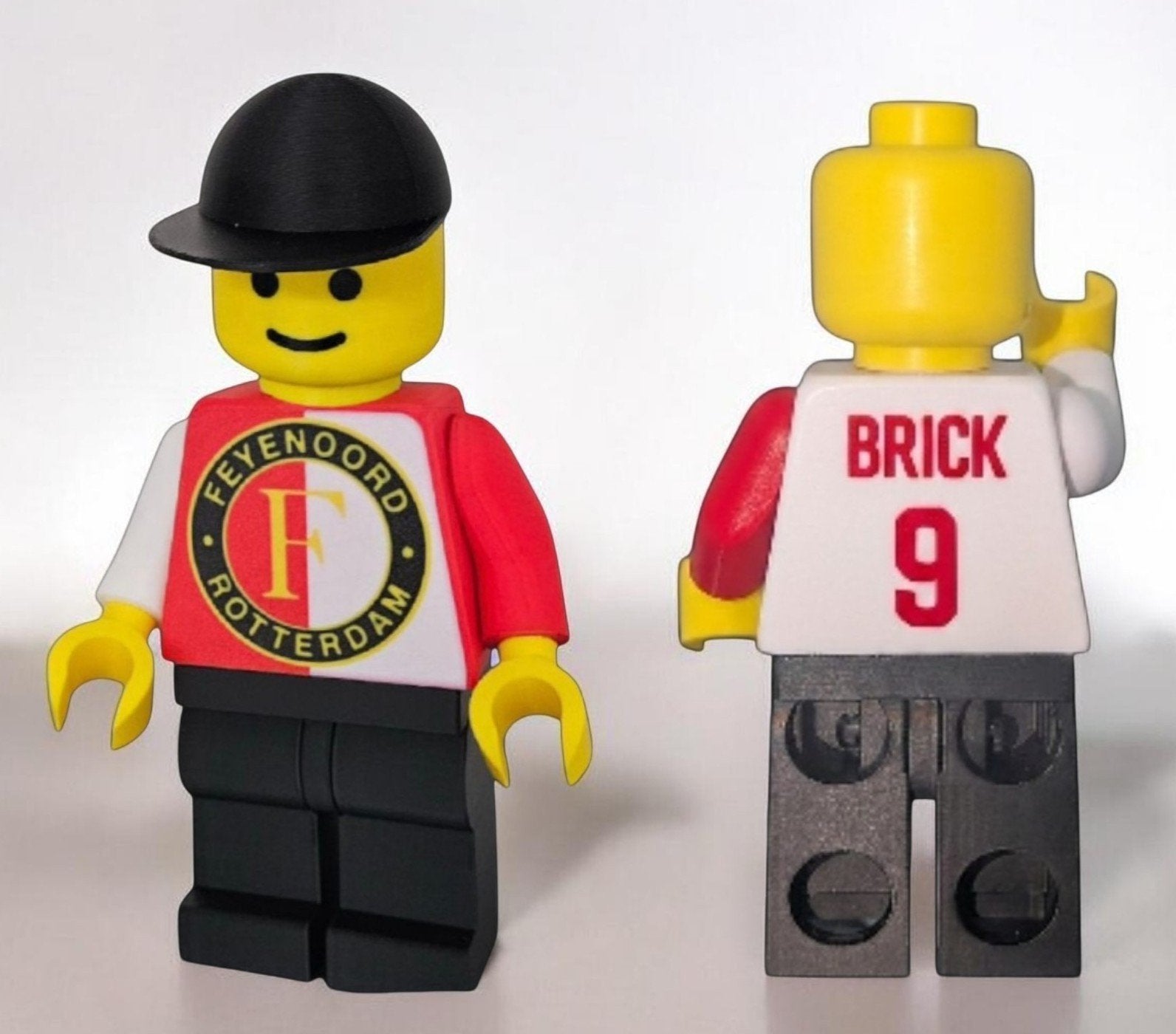 Mega maxi figure van een brick Feyenoord naam en rugnummer, Verzamelen, Sportartikelen en Voetbal, Ophalen of Verzenden, Nieuw