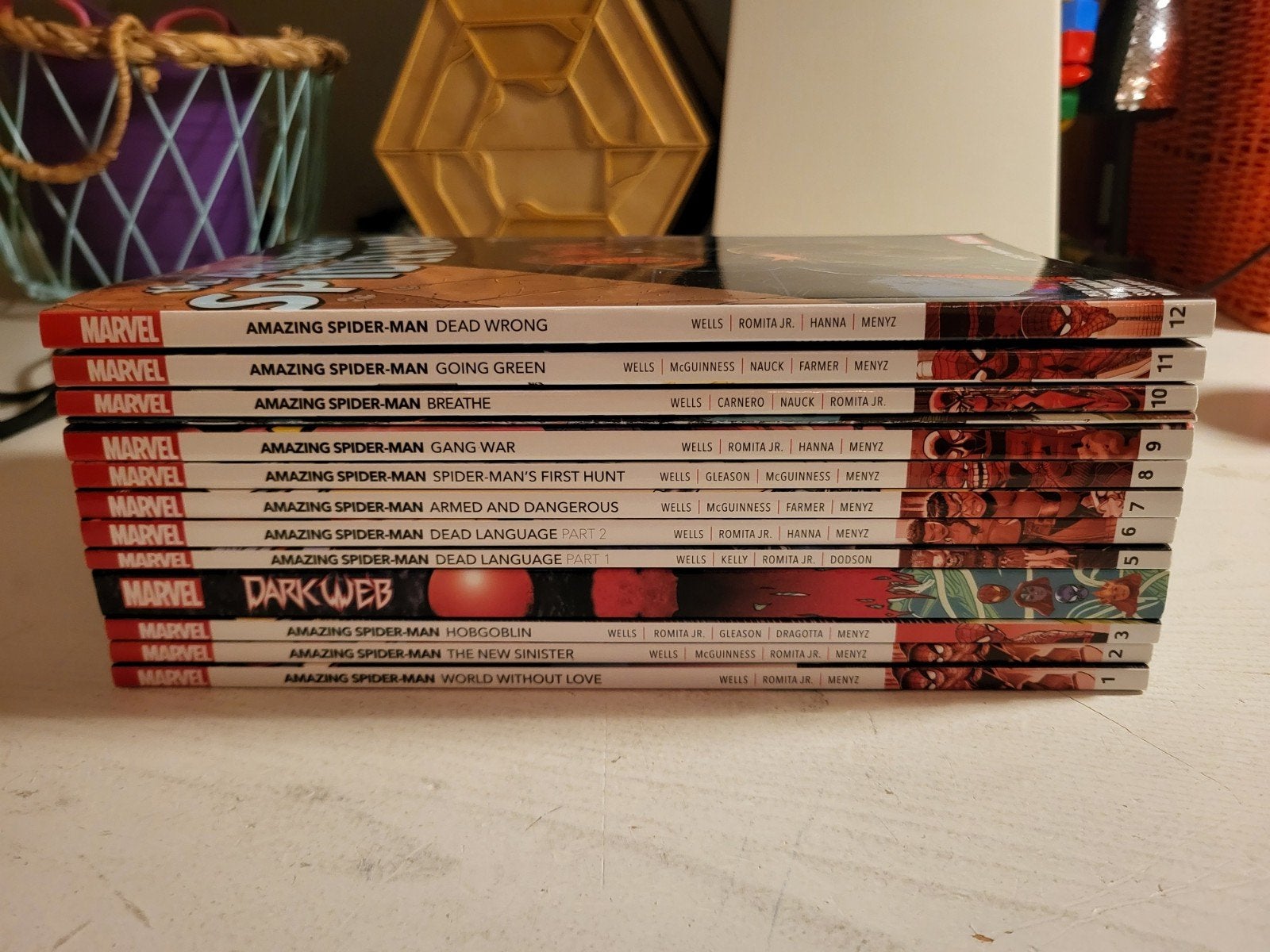 amazing spider-man tp 1-12 zeb wells run compleet + extra's, Complete serie of reeks, Ophalen of Verzenden, Nieuw, Amerika
