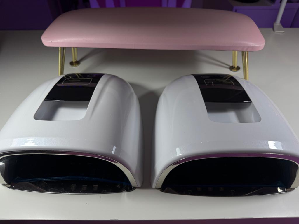 90W Oplaadbare draadloze UV/LED nagellamp + handsteun, Witgoed en Apparatuur, Zonnebanken en Gezichtsbruiners, Ophalen of Verzenden