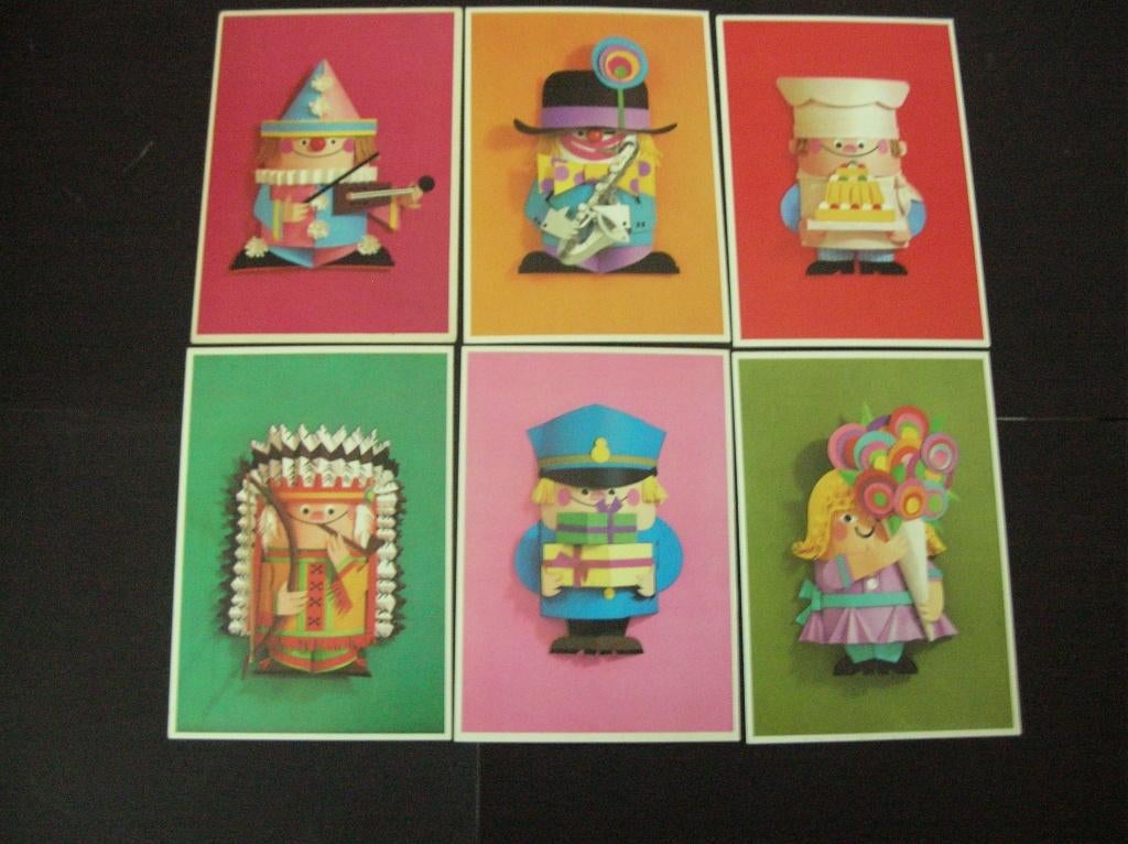 Voor het Kind ansichtkaarten 1976 kinderkaarten, Verzamelen, Ansichtkaarten | Themakaarten, Verzenden, 1960 tot 1980, Ongelopen