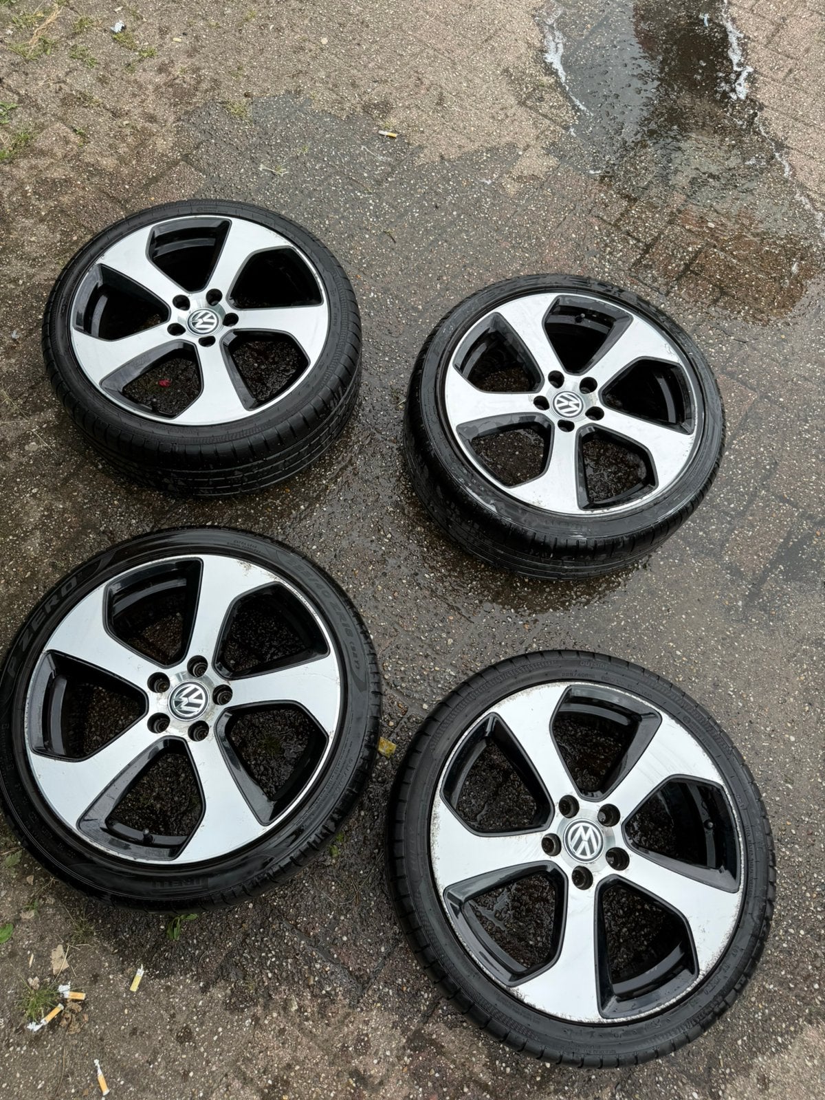 Orginele golf gti velgen, Ophalen, 18 inch, Gebruikt, Velg(en)