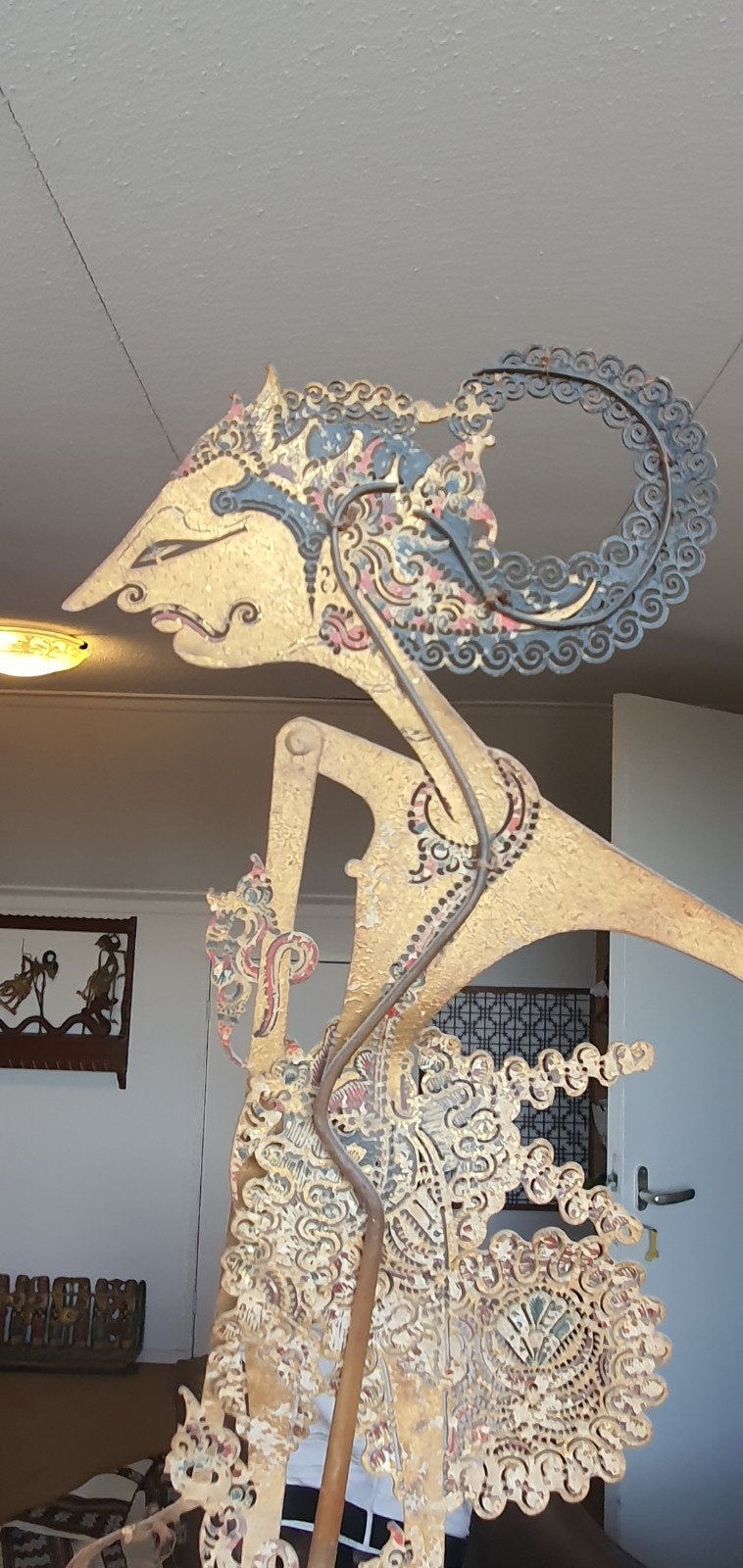 Antieke Wayang Kulit uit Indonesië, Ophalen of Verzenden