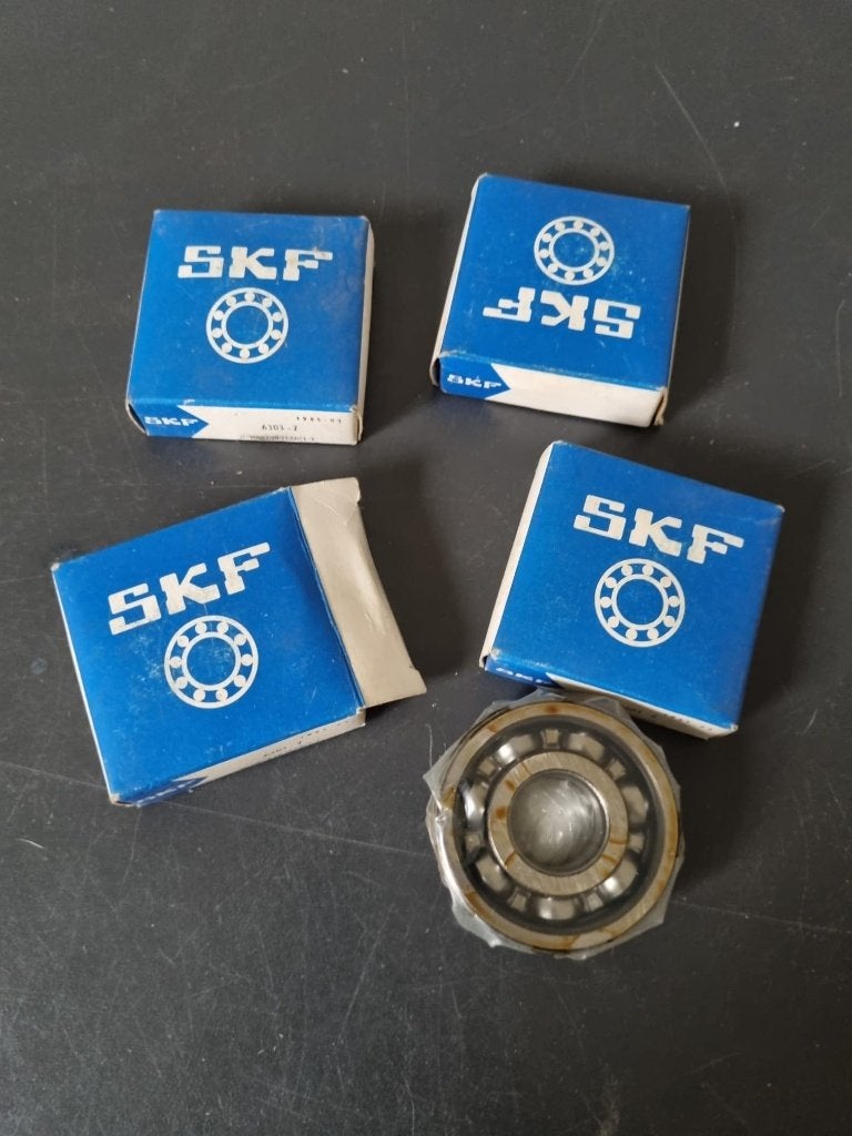 Partij SKF kogellagers 6303-Z – vintage / oude voorraad, Ophalen of Verzenden, Zo goed als nieuw, Overige typen