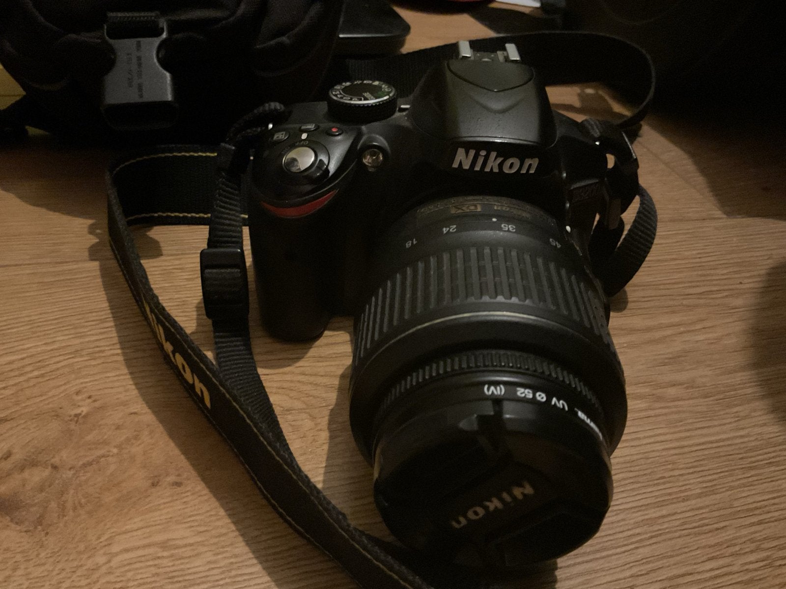 Nikon D3200 Spiegelreflexcamera met 18-55mm lens, Ingebouwde flitser, Gebruikt, Spiegelreflex, Ophalen of Verzenden