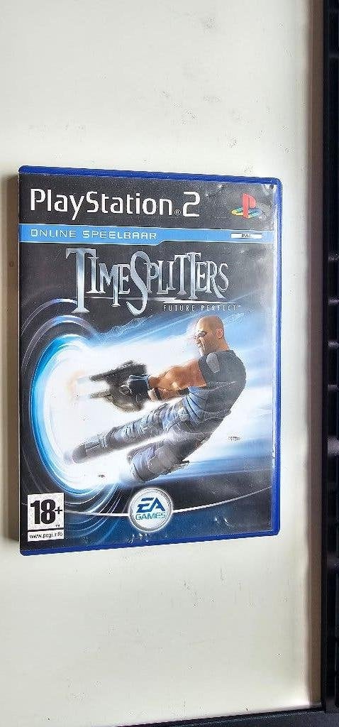 Timesplitters Future Perfect PS2, Spelcomputers en Games, Games | Sony PlayStation 2, Gebruikt, Shooter, 1 speler, Vanaf 18 jaar