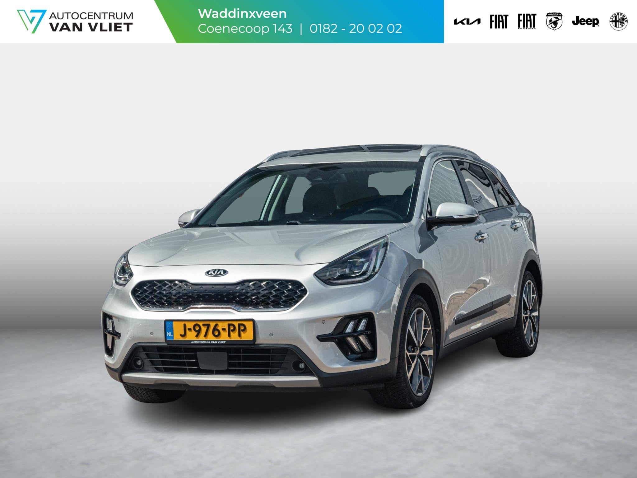 Kia Niro 1.6 GDi Hybrid ExecutiveLine | Leder | Schuif/kante, Auto's, 12 maanden, Gebruikt, Euro 6, 19 km/l
