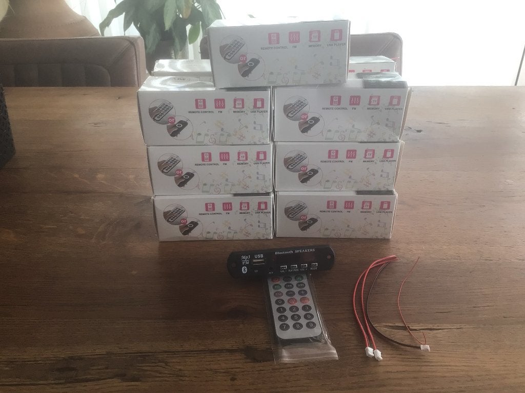 Accordeon Bluetooth radio 14x, Ophalen of Verzenden, Nieuw, 120-bas, Overige merken