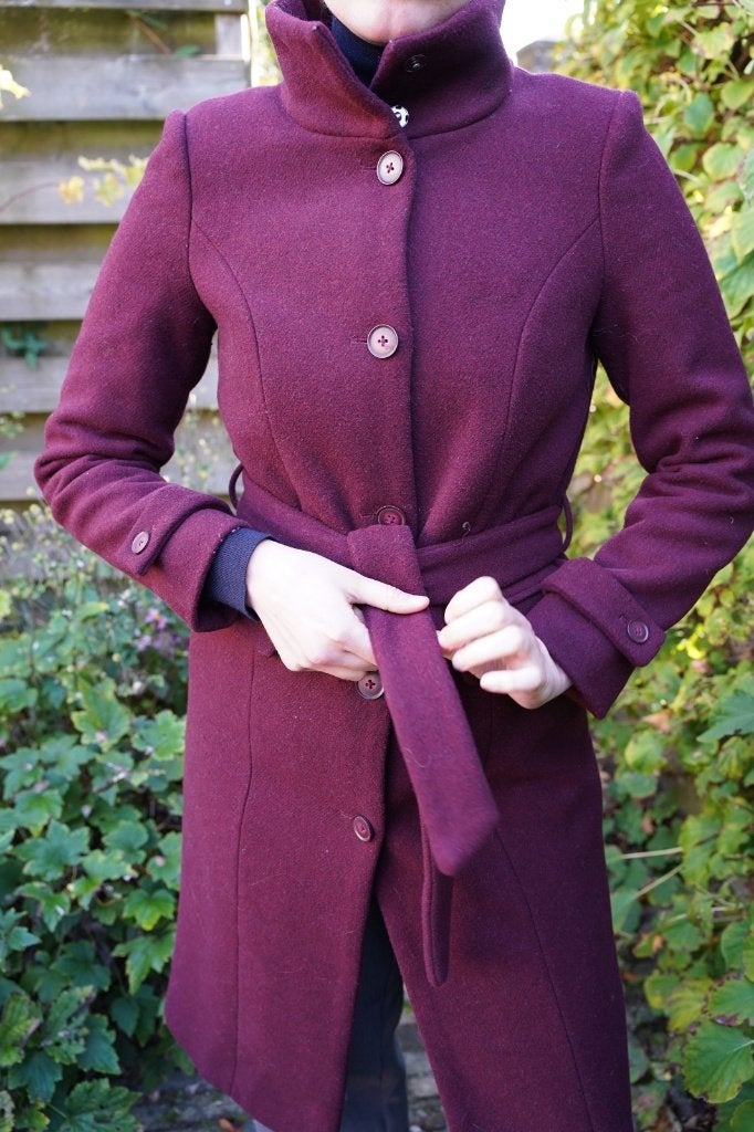 Wollen mantel, Kleding | Dames, Maat 38/40 (M), Vero Moda, Ophalen of Verzenden, Zo goed als nieuw