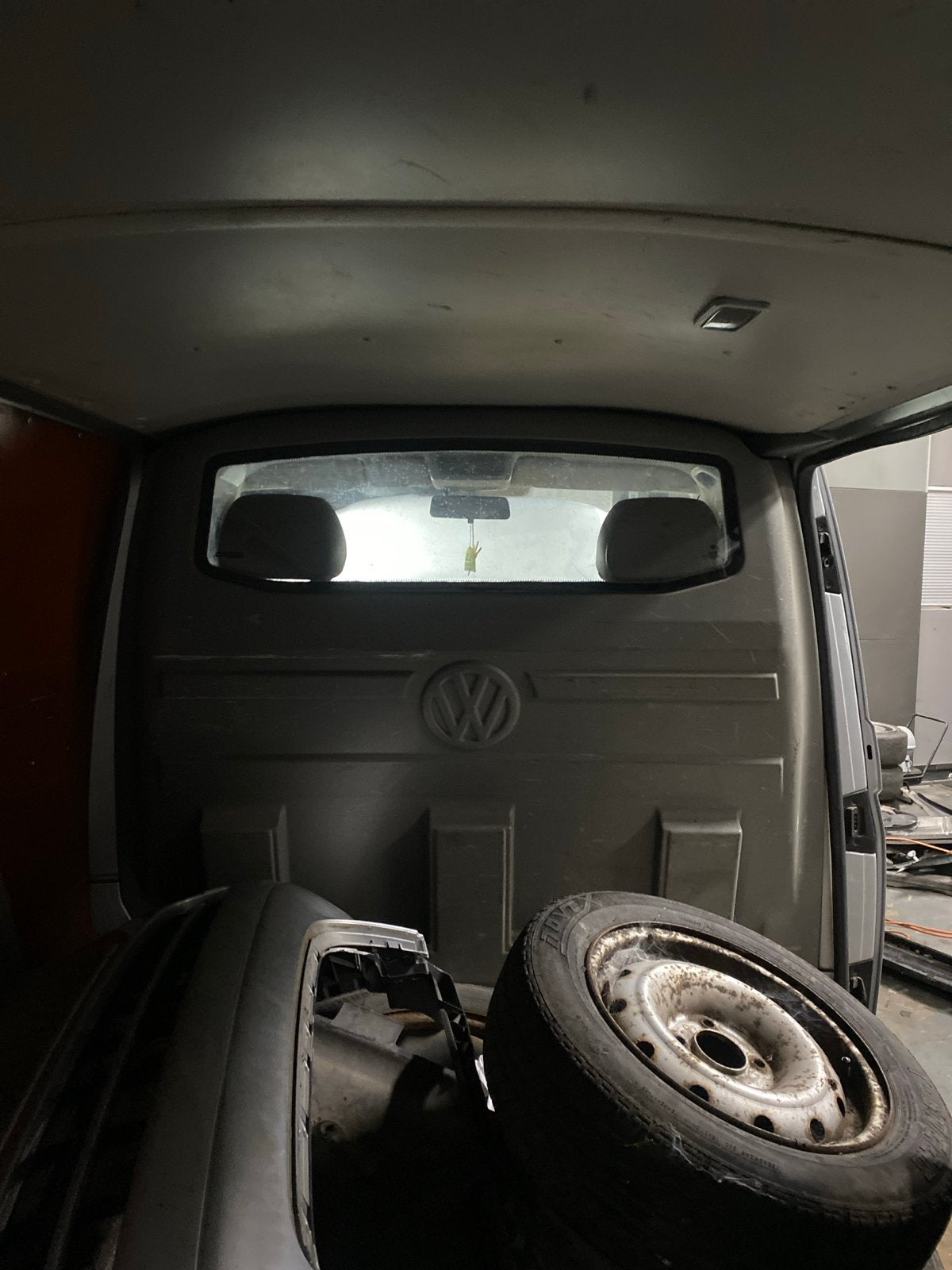 Volkswagen Transporter tussenschot - redelijke staat, Auto-onderdelen, Interieur en Bekleding, Ophalen of Verzenden, Gebruikt